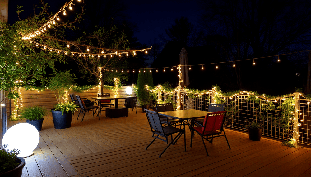 Éclairage extérieur terrasse : conseils professionnels