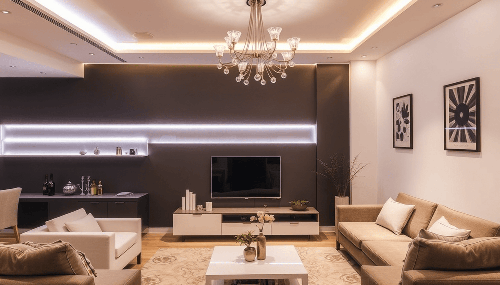 Luminaires design pour chaque pièce : maîtriser l'éclairage intérieur avec LED et lustres pour une ambiance chaleureuse et moderne.