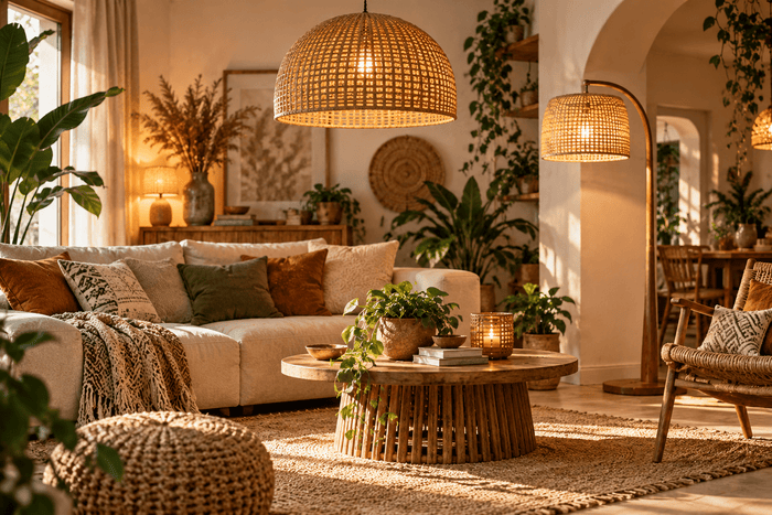 Quels luminaires choisir pour une décoration bohème ?