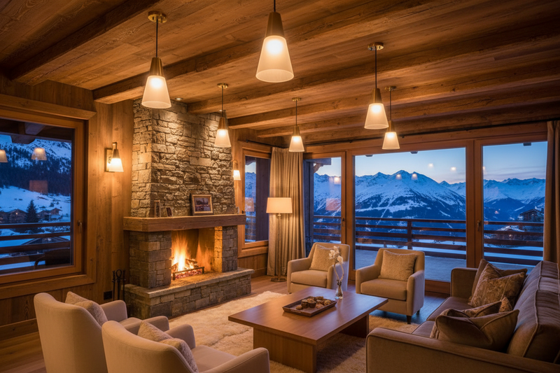 Luminaires bois et chalet