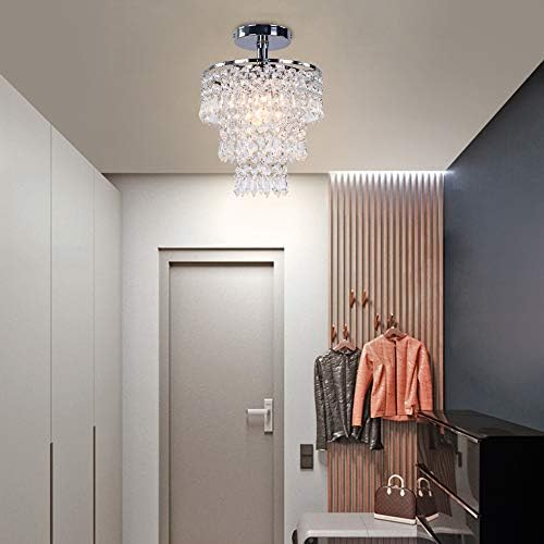 Lustre Cristal LED Moderne