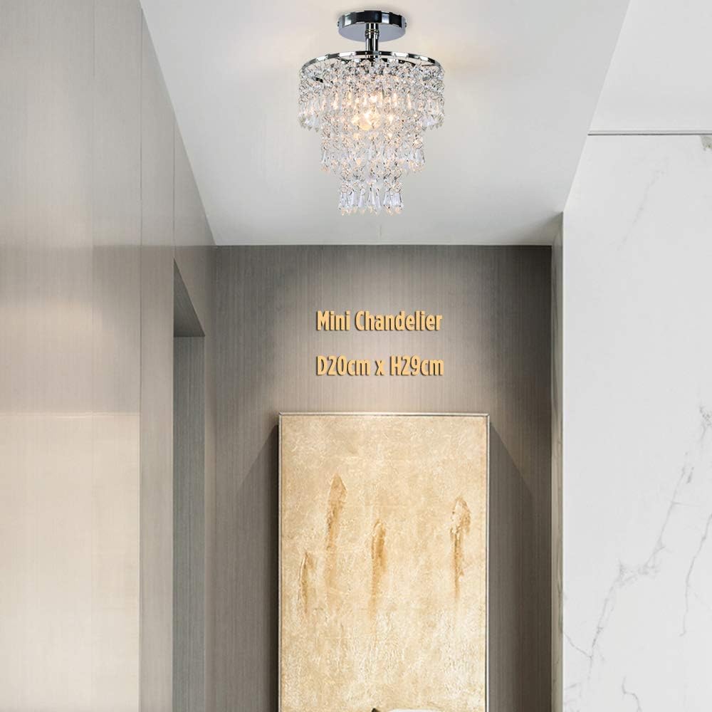 Lustre Cristal LED Moderne