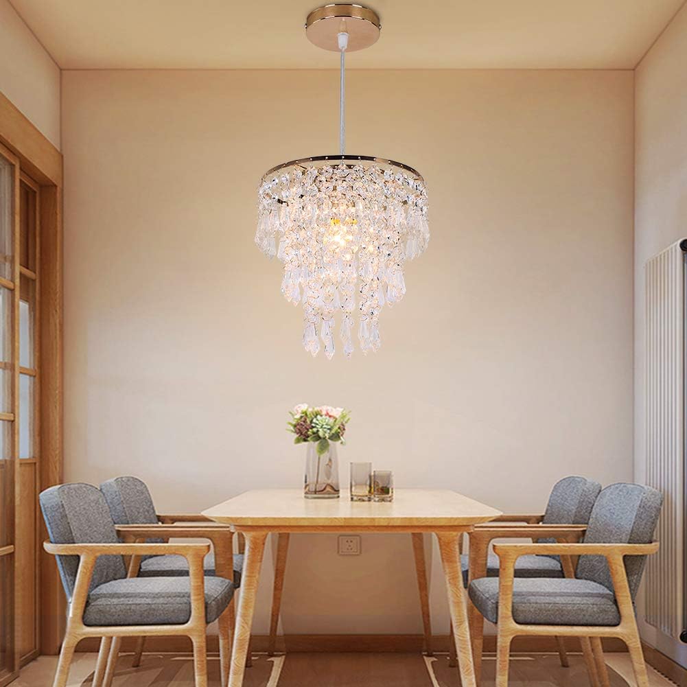 Lustre Cristal LED Moderne