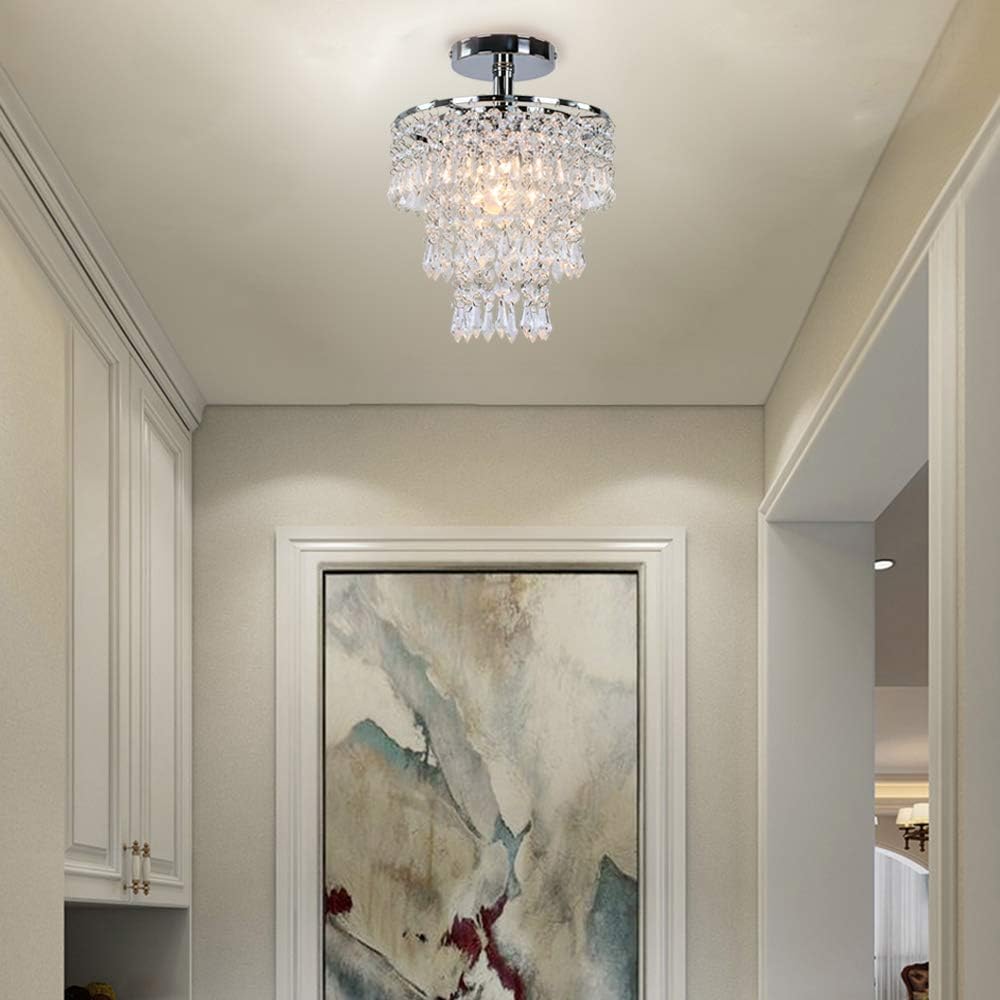 Lustre Cristal LED Moderne