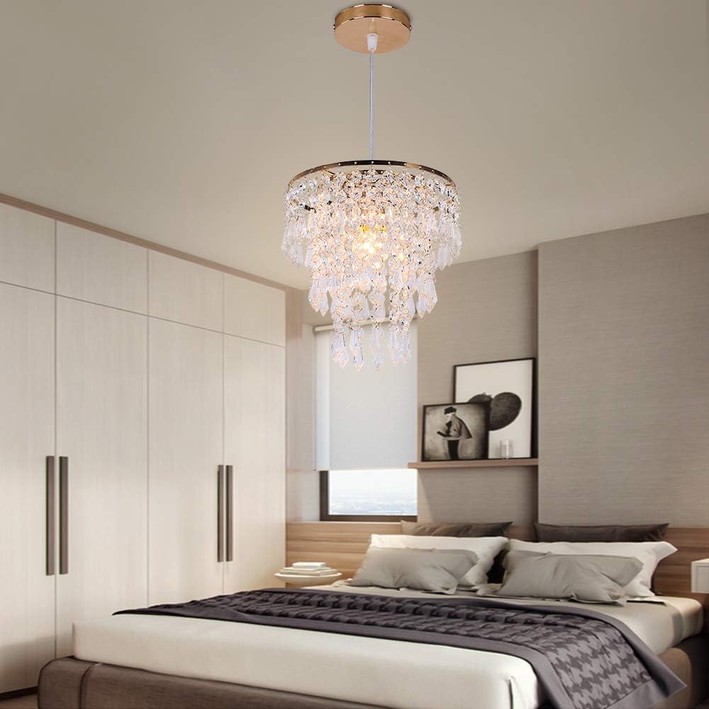 Lustre Cristal LED Moderne
