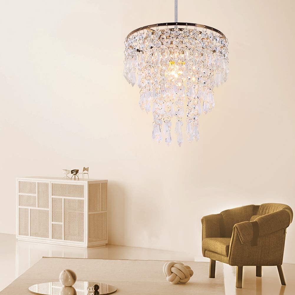 Lustre Cristal LED Moderne