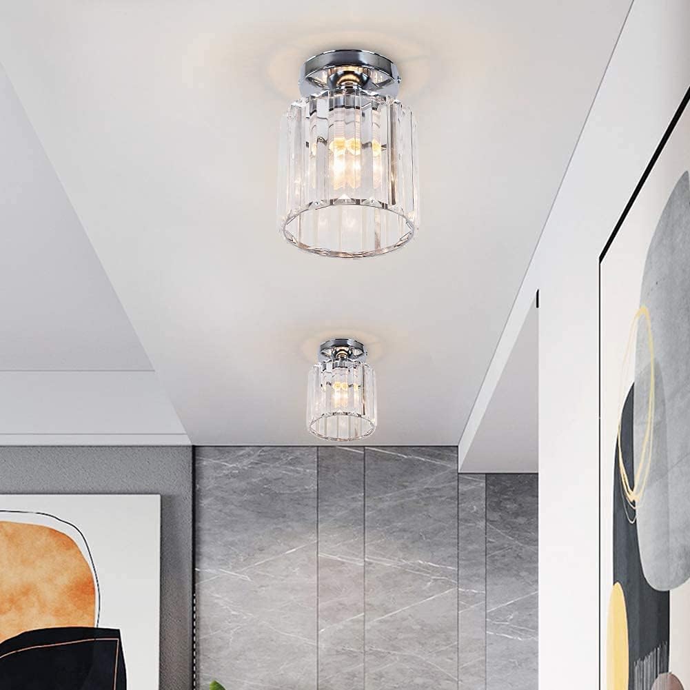 Lustre Cristal LED Moderne