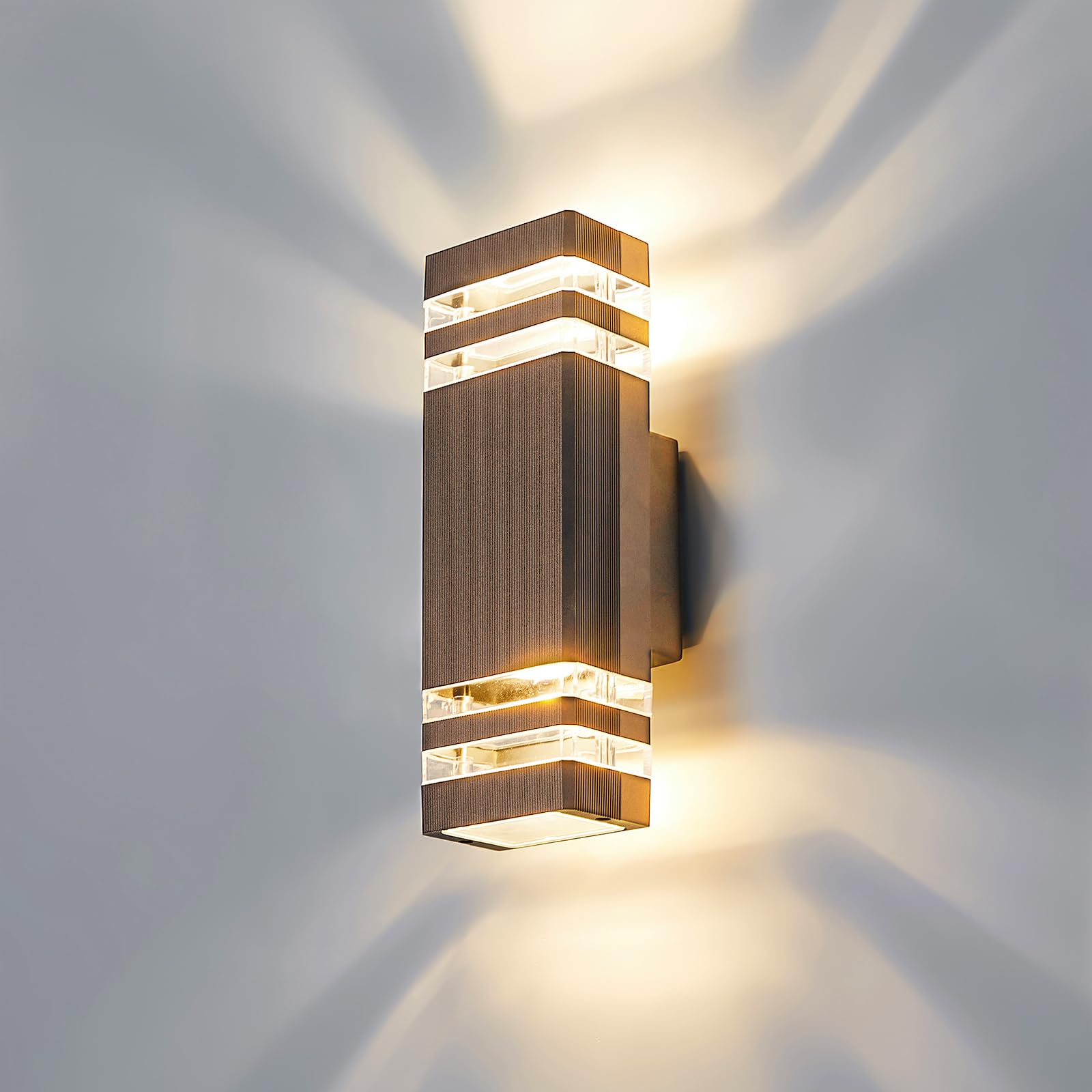 applique murale extérieure LED anthracite 