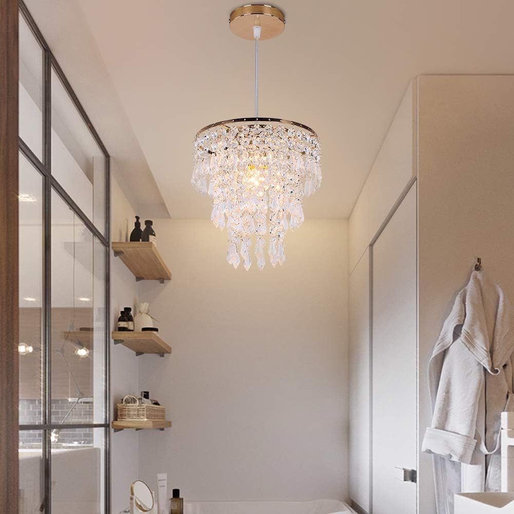 Lustre Cristal LED Moderne