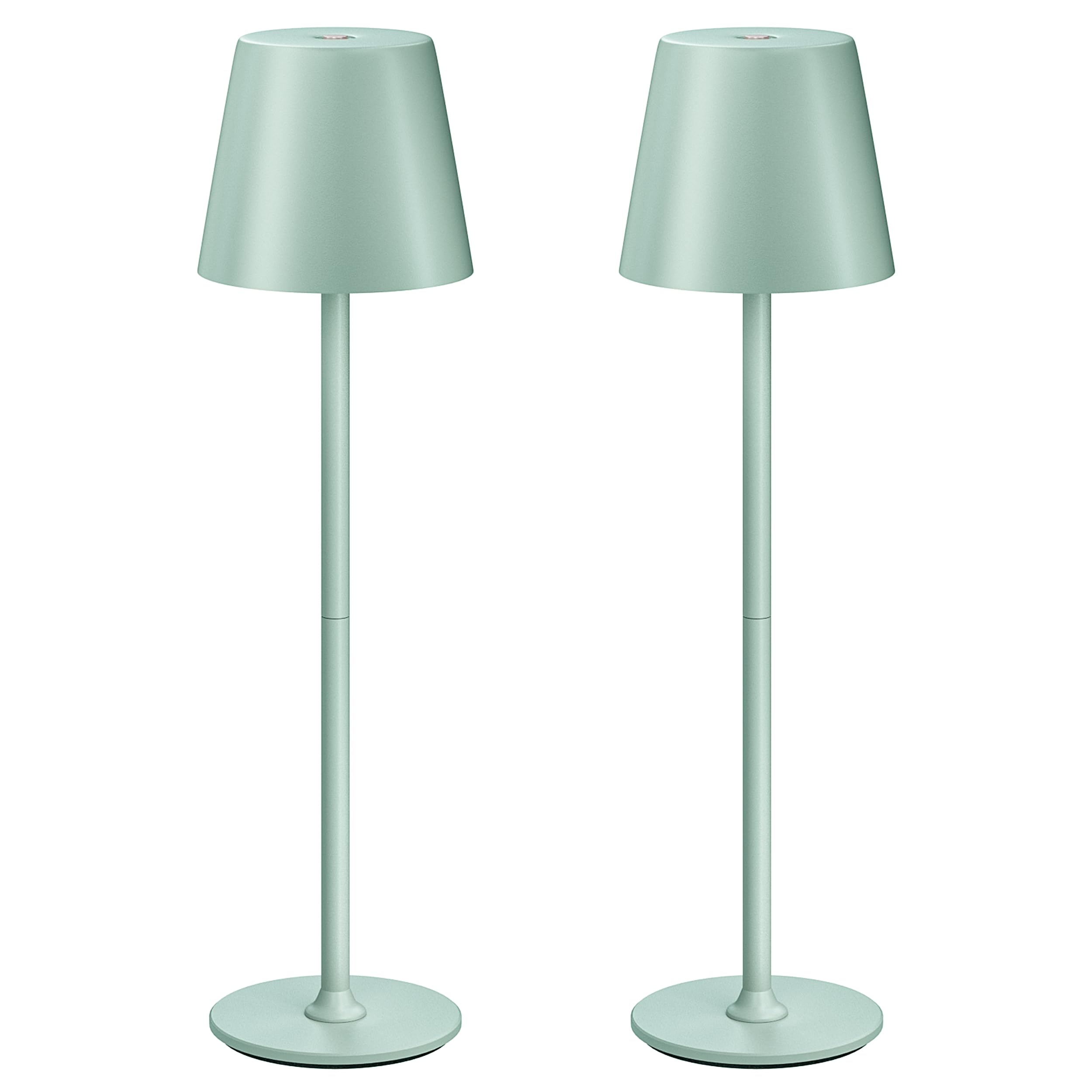 lot de 2 lampe chevet usb vert