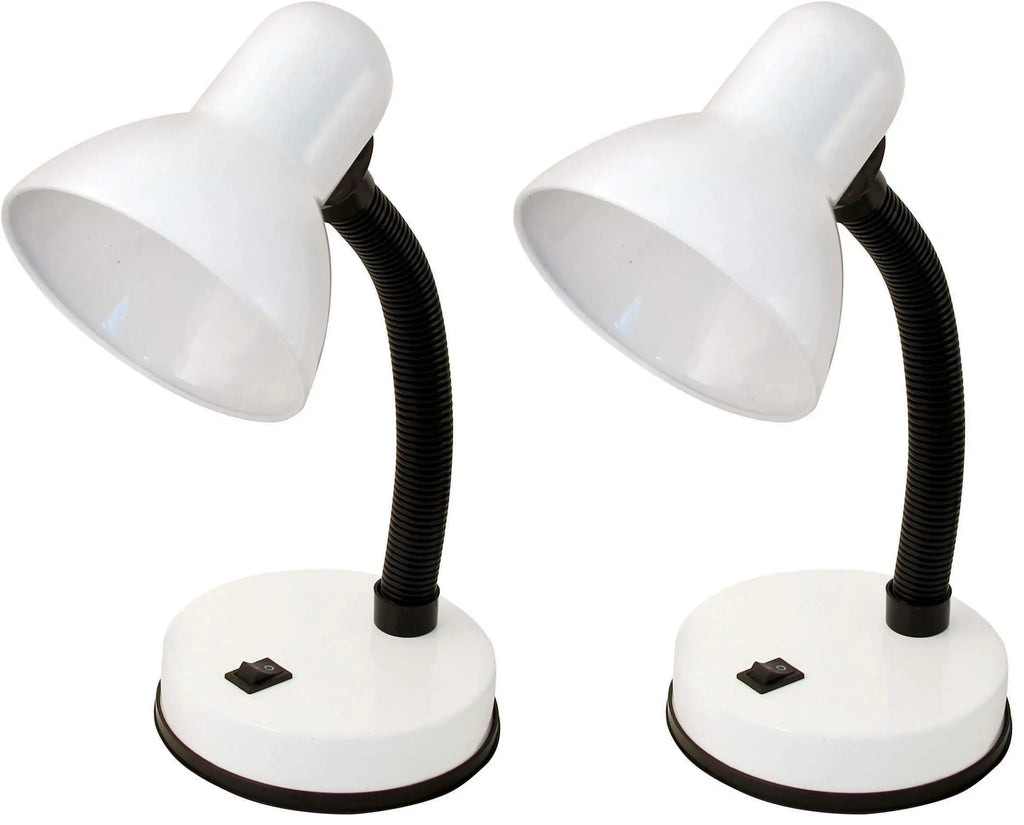 Lampe blanche de chevet