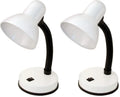 Lampe blanche de chevet