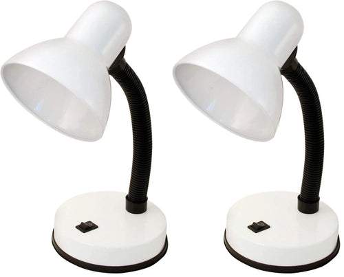 Lampe blanche de chevet