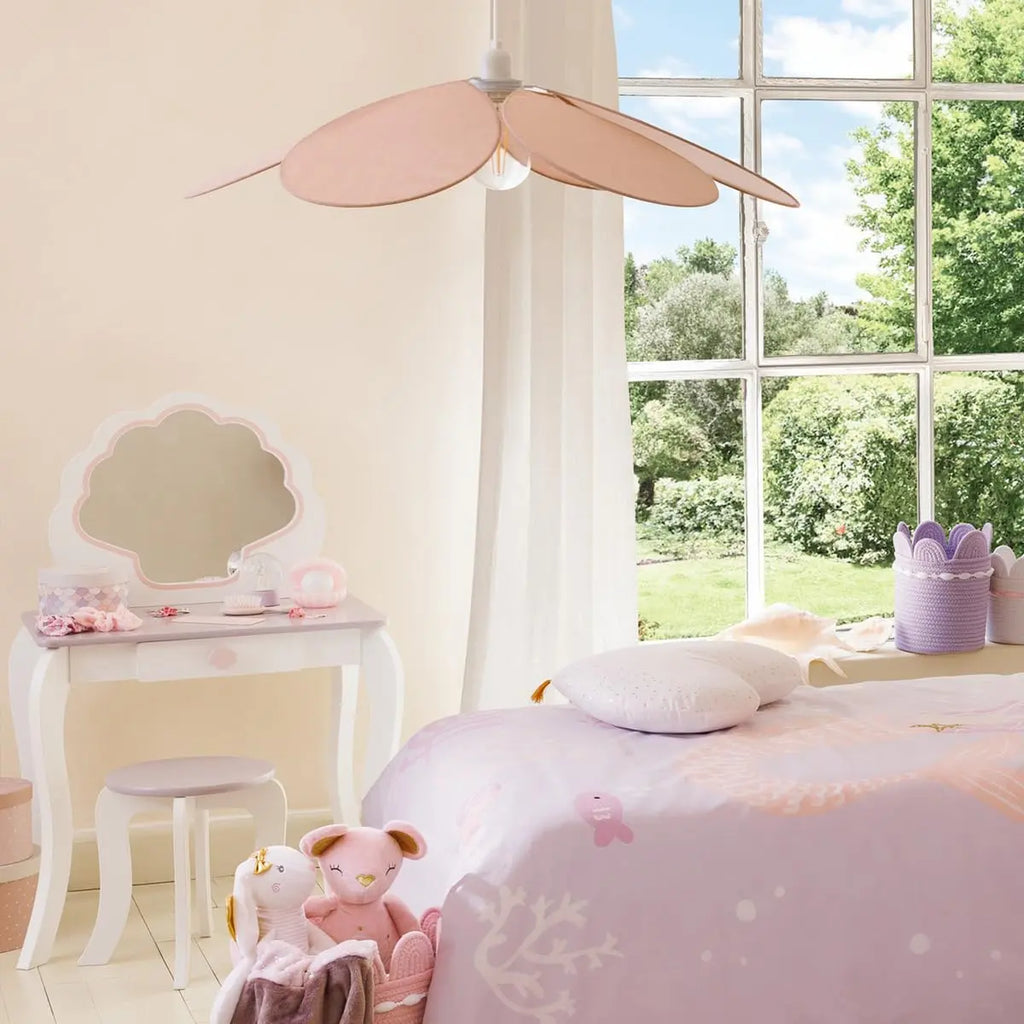 luminaire rose chambre enfant
