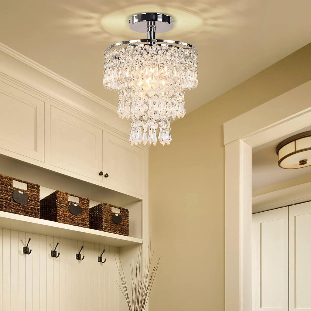 Lustre Cristal LED Moderne