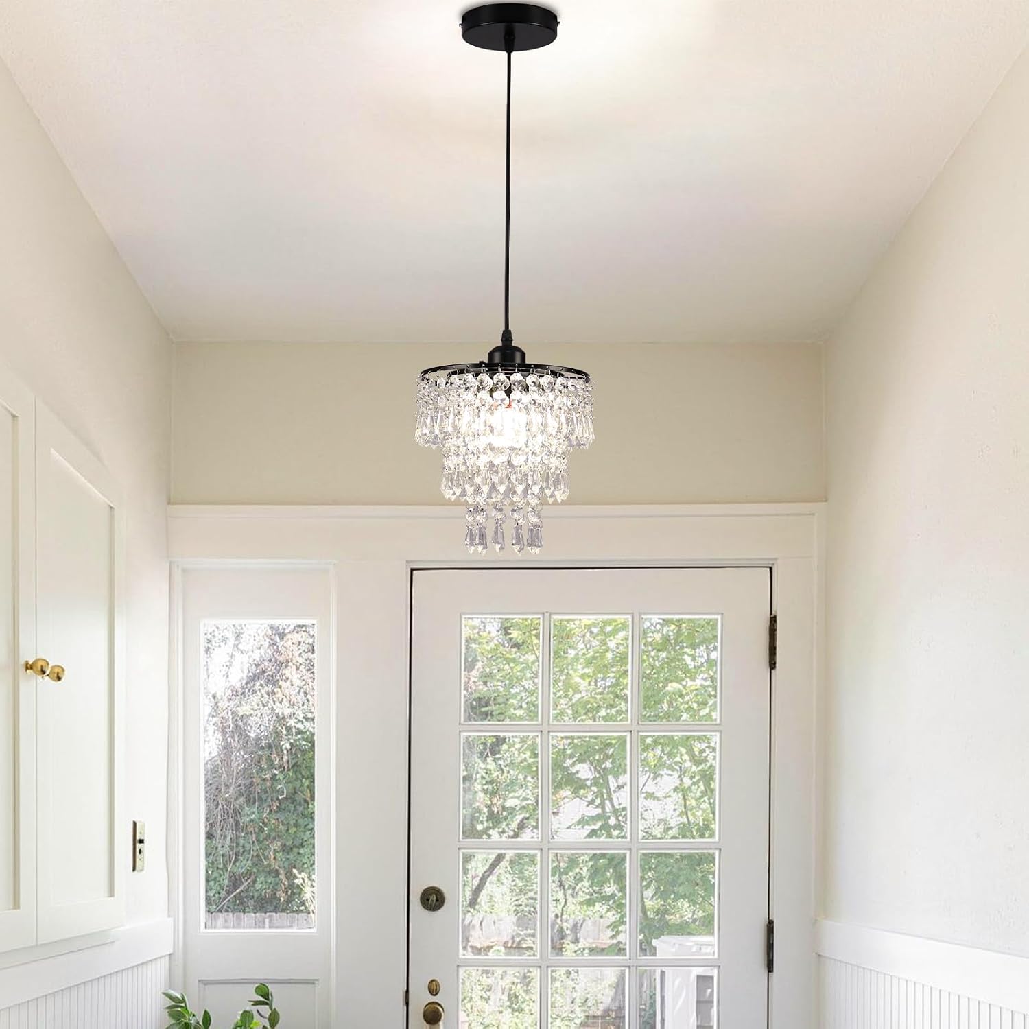 Lustre Cristal LED Moderne