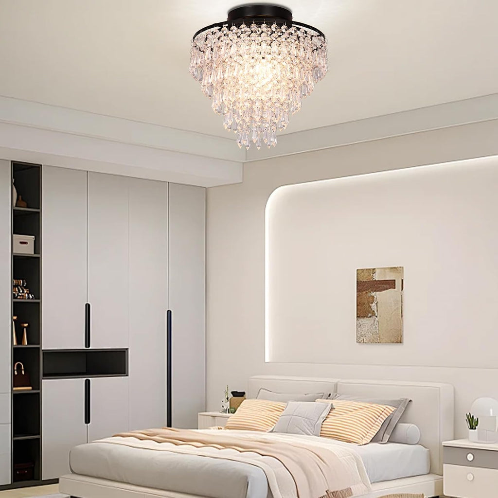 Lustre Cristal LED Moderne