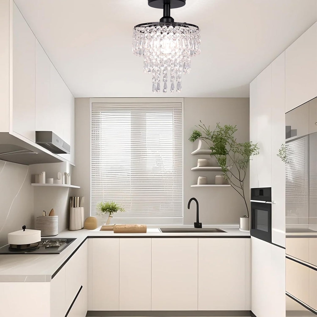 Lustre Cristal LED Moderne