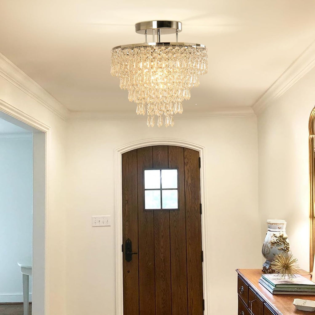 Lustre Cristal LED Moderne