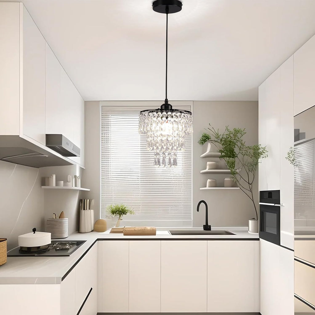 Lustre Cristal LED Moderne