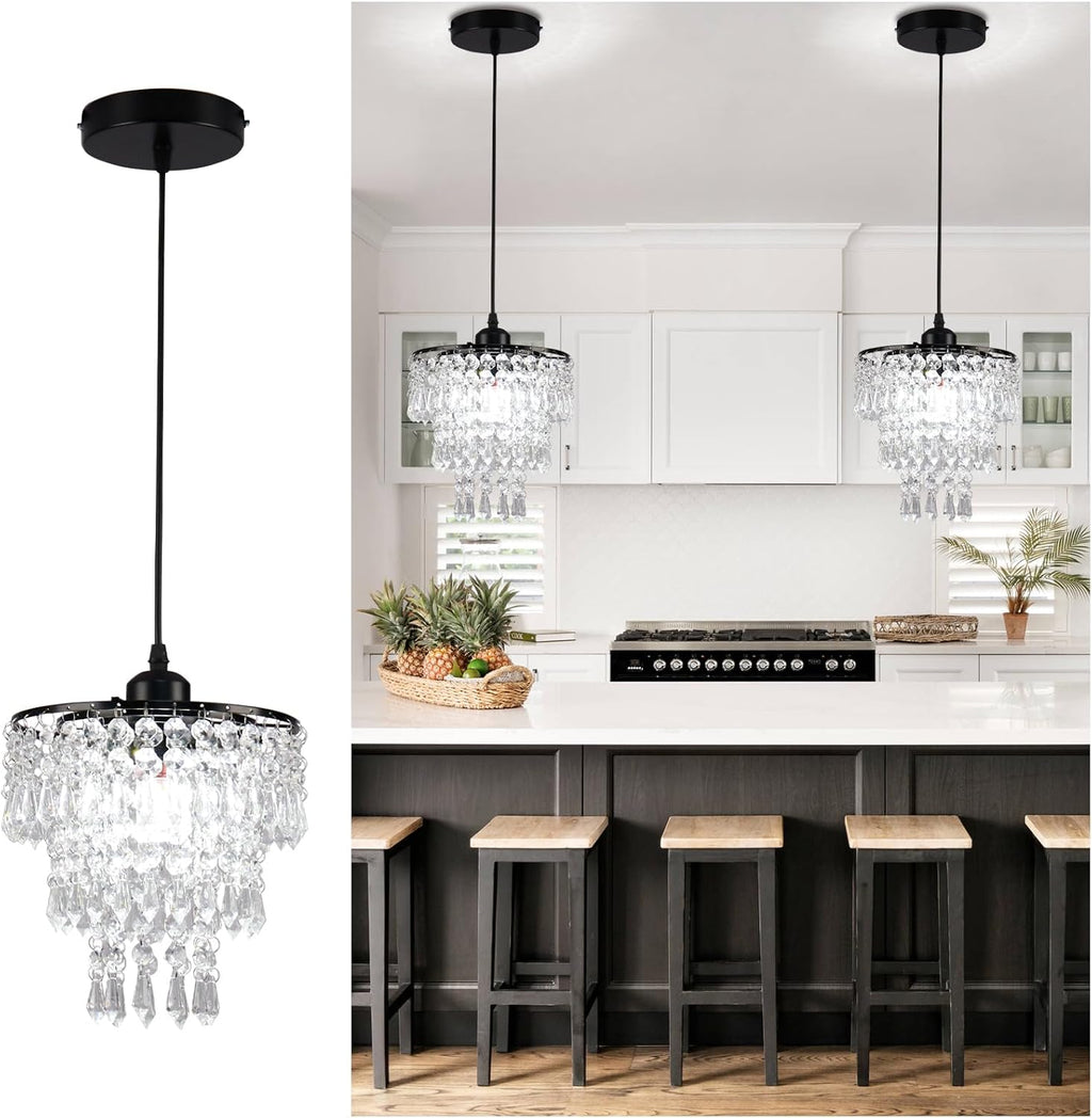 Lustre Cristal LED Moderne