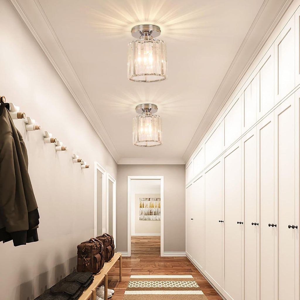 Lustre Cristal LED Moderne