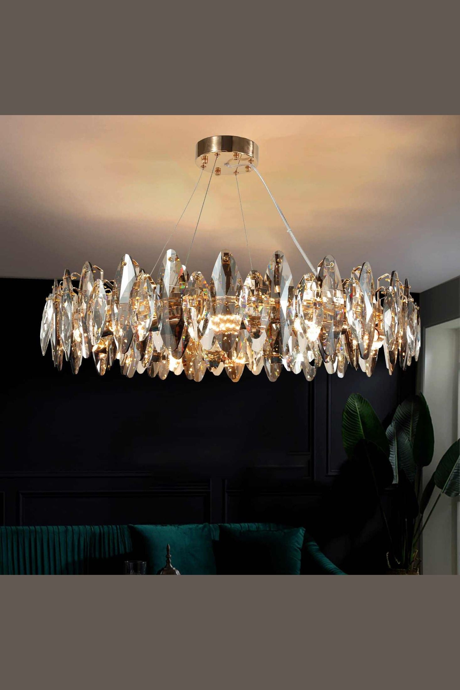 lustre en cristal