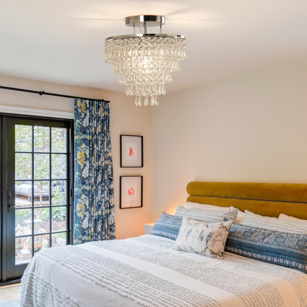 Lustre Cristal LED Moderne