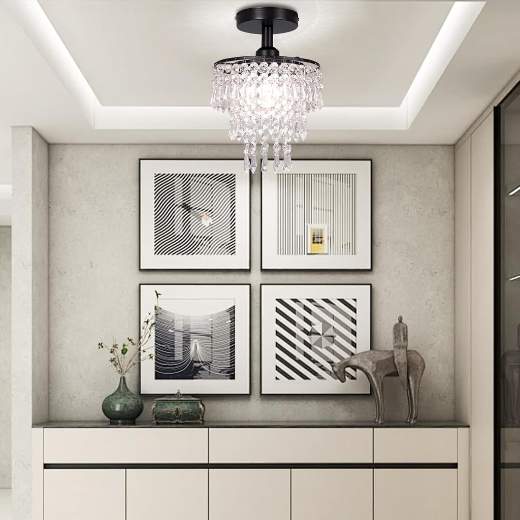 Lustre Cristal LED Moderne