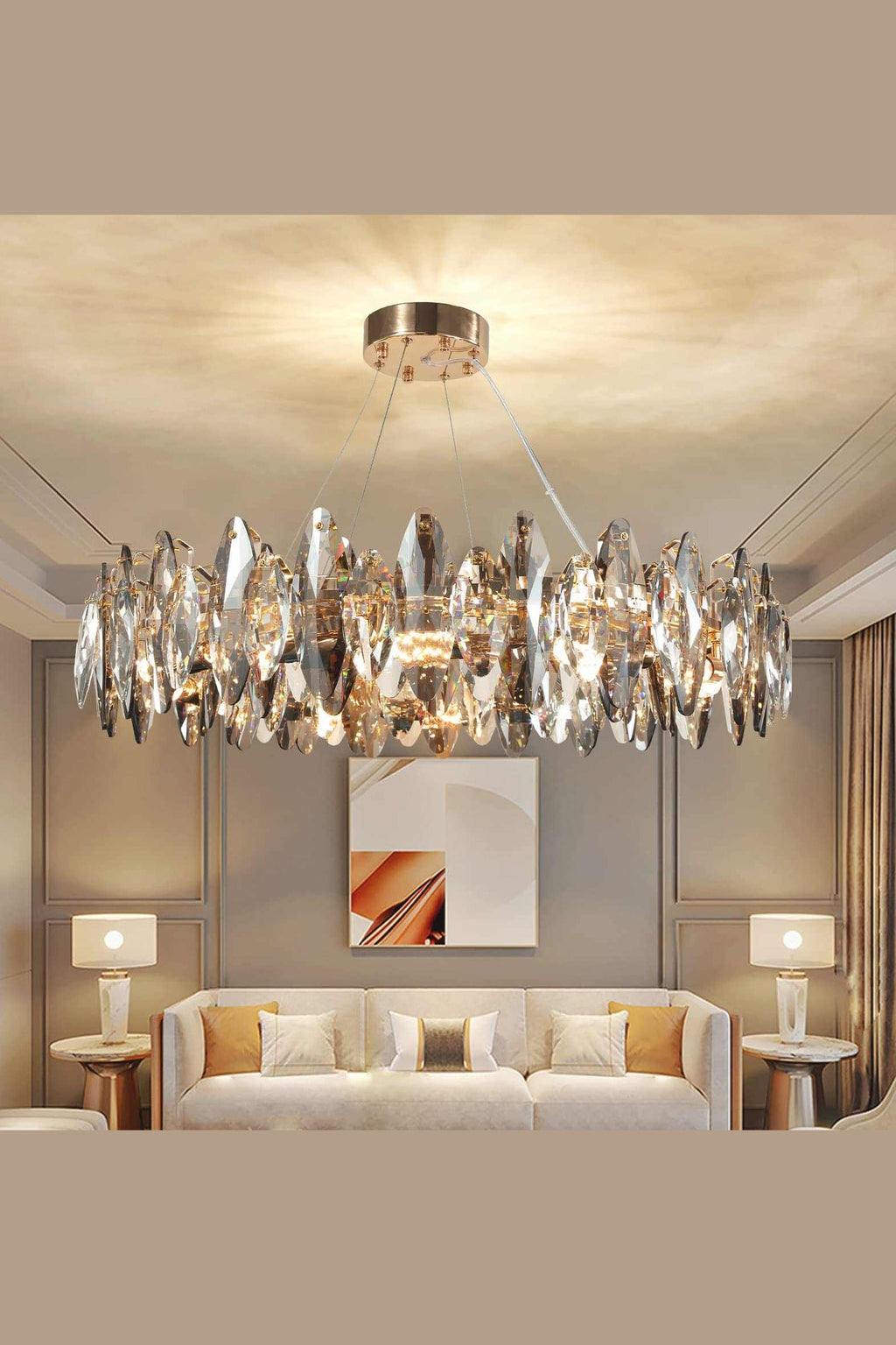 lustre de luxe 