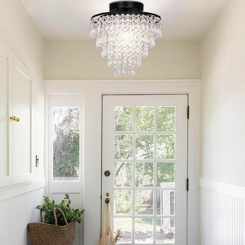 Lustre Cristal LED Moderne