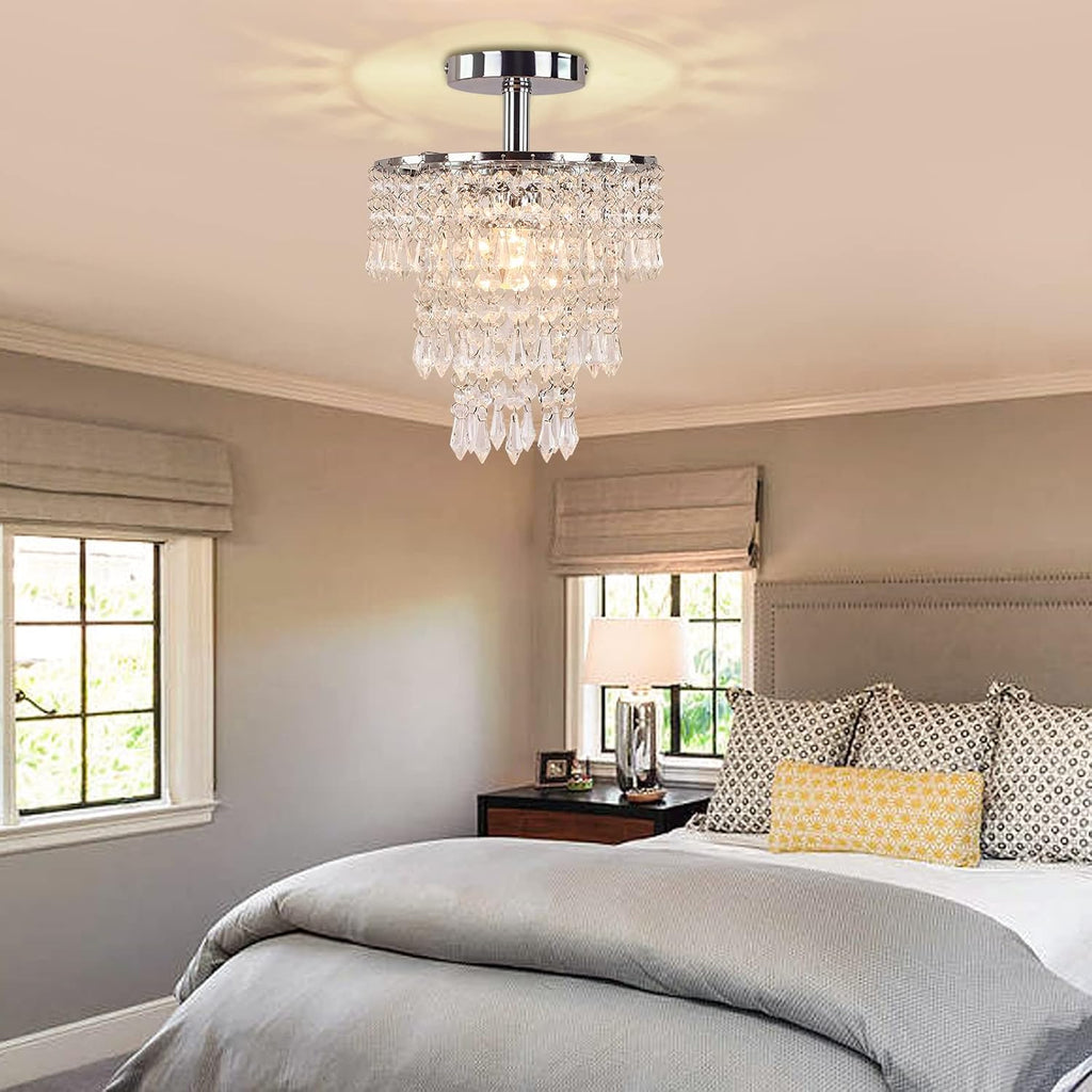 Lustre Cristal LED Moderne
