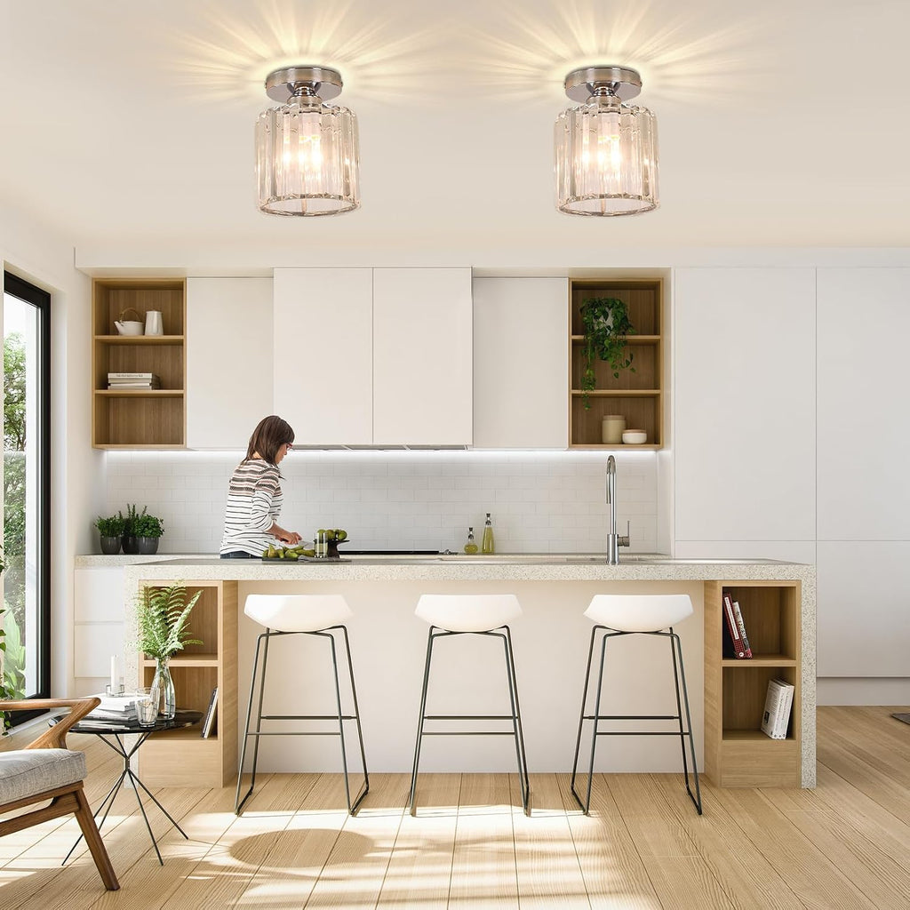 Lustre Cristal LED Moderne