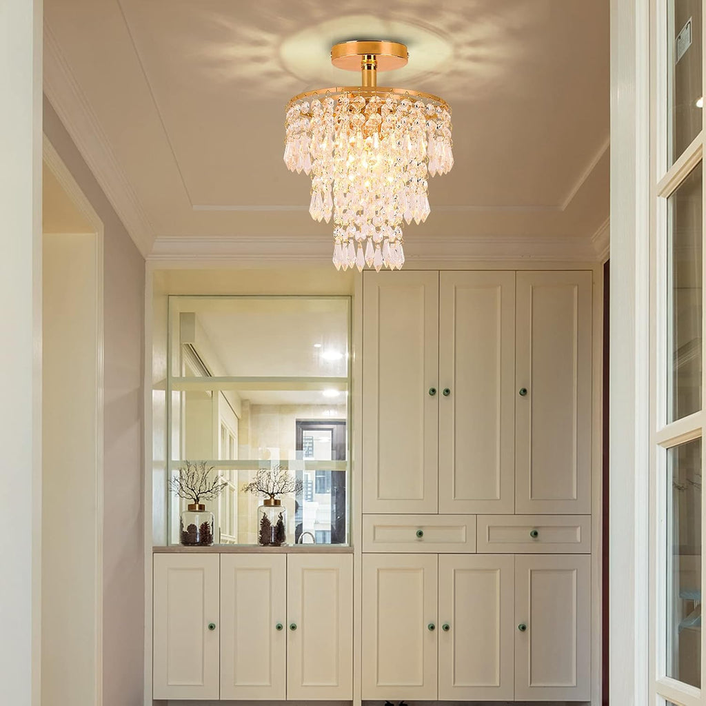 Lustre Cristal LED Moderne