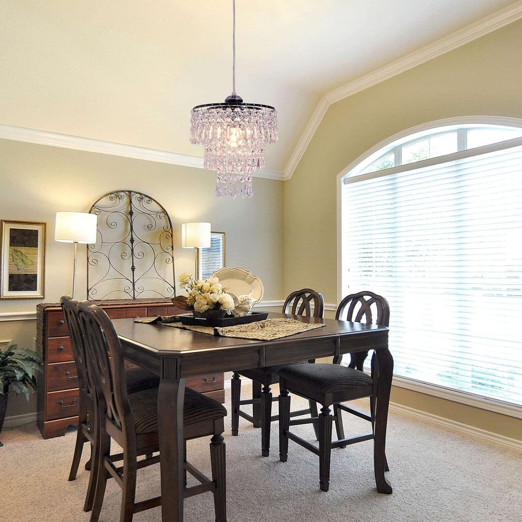 Lustre Cristal LED Moderne