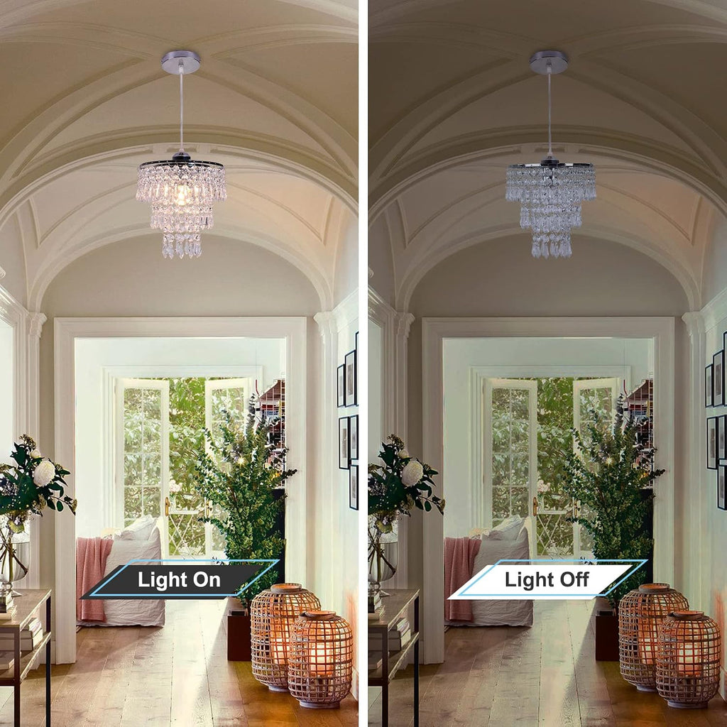 Lustre Cristal LED Moderne