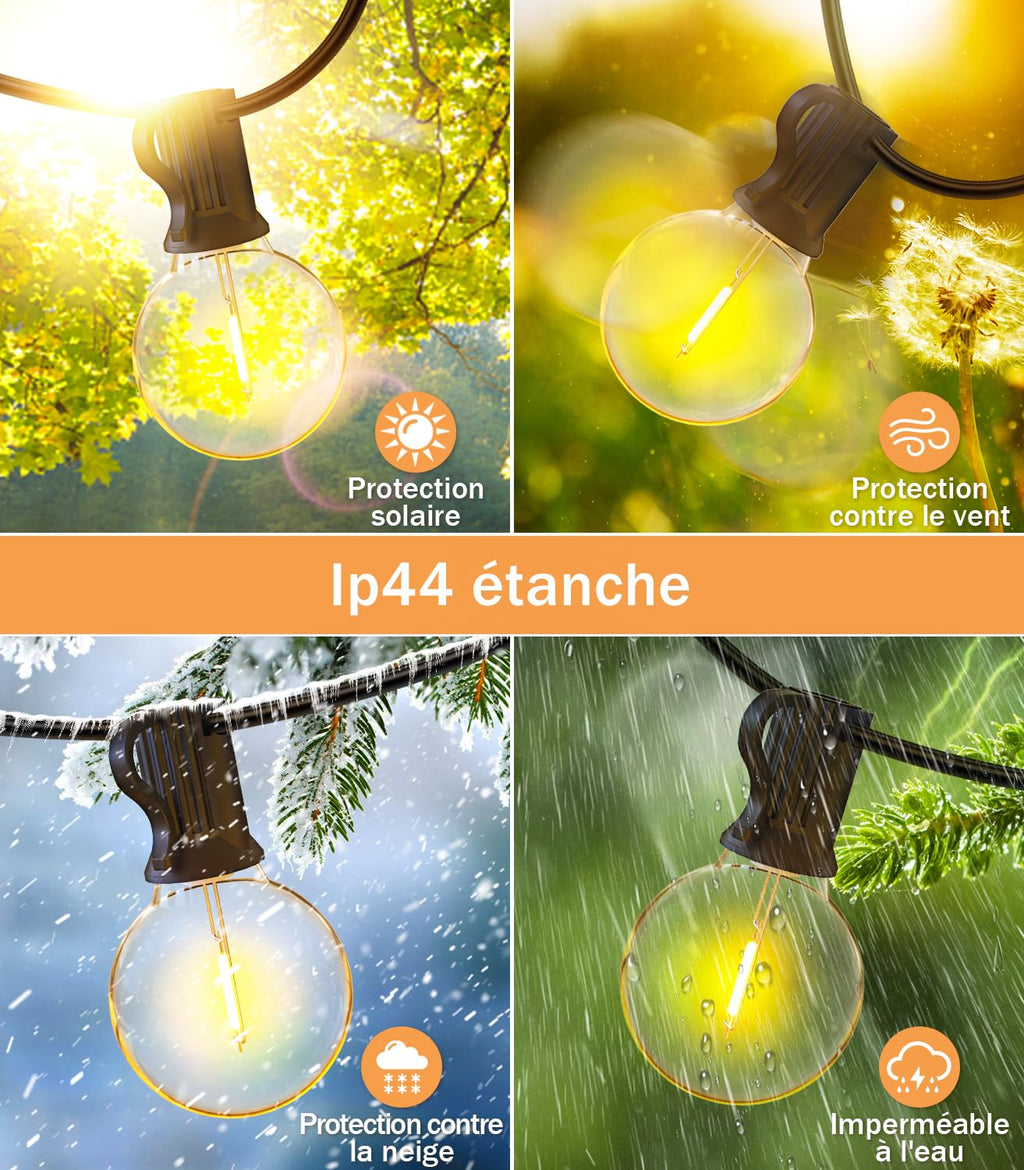 guirlande lumineuse 20m