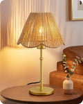 Lampe Chevet corde papier 