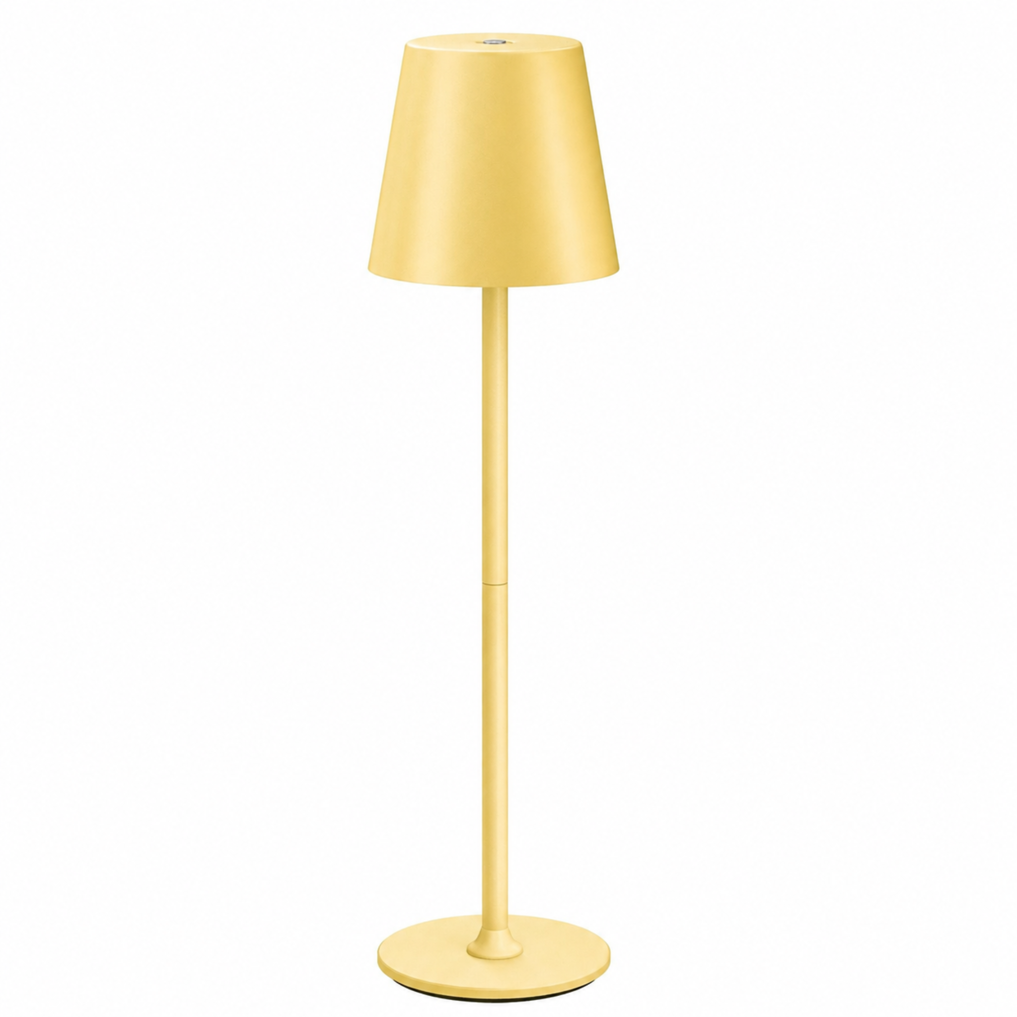 Lampe de chevet jaune tactile et USB