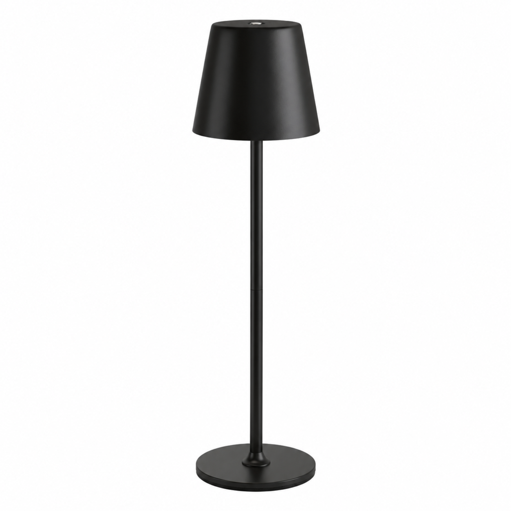Lampe de chevet noire tactile et USB