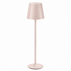 Lampe de chevet rose tactile et USB 
