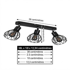 Plafonnier Industriel LED : Un éclairage design