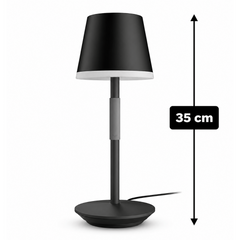 Dimensions lampe de chevte philips hue 