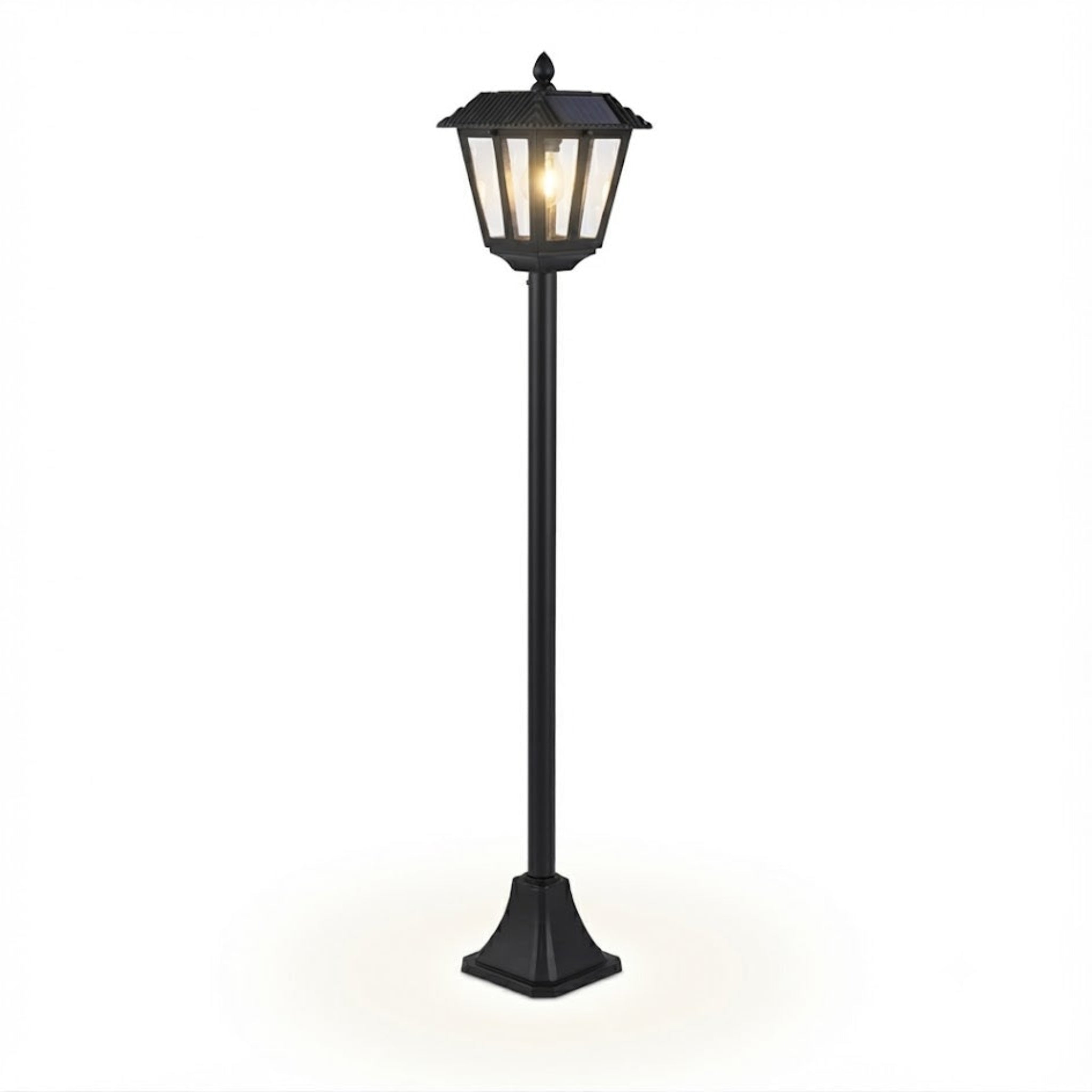 Lampadaire Solaire Extérieur LED – Lanterne de Jardin Étanche
