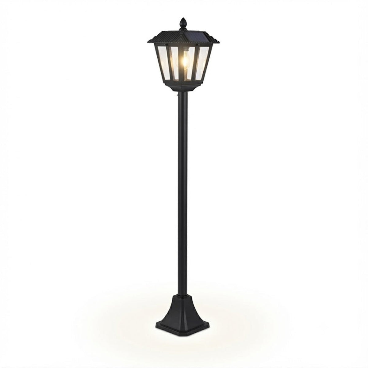 Lampadaire extérieur vue de face 