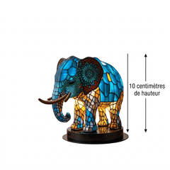  Dimensions  lampe de chevet éléphant 