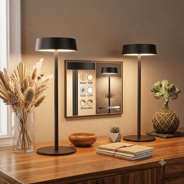 Lampe de chevet solaire