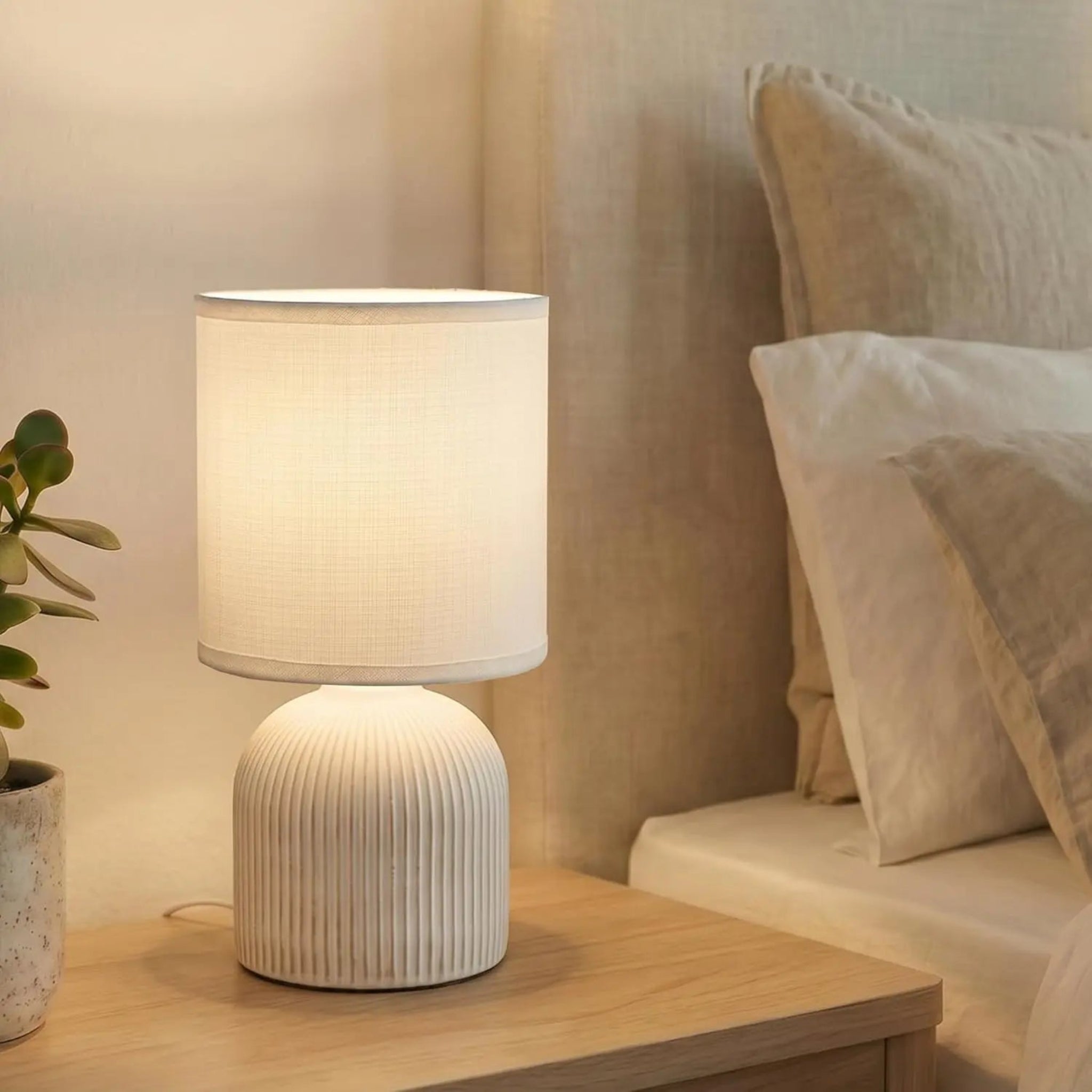 lampe de salon avec abat-jour
