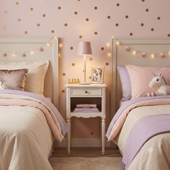 Lampe USB et tactile rose 
