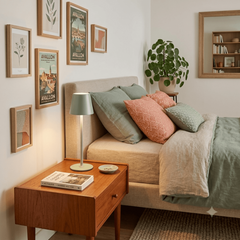 Lampe USB et tactile verte 